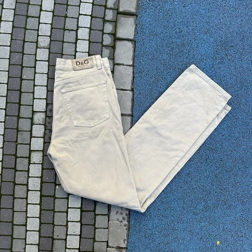Pantalon vintage Dolce&Gabbana Jeans style années 2000 USA Hype Crazy Fi