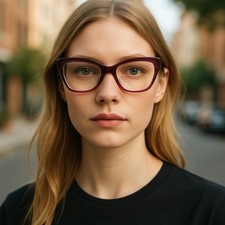 Vogue T VO 5386-S 54 17 140 2N Purple / Gold Aviator Eyeglasses / Frames i20