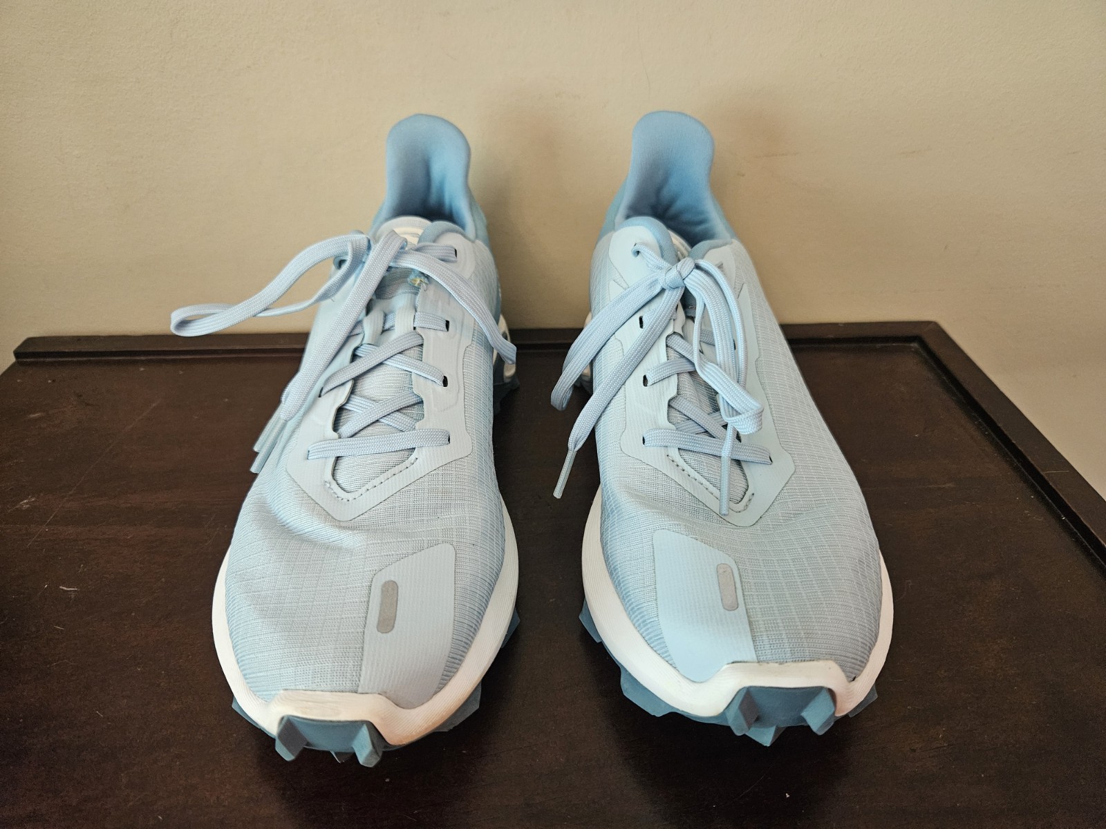 Scarpe donna Salomon Alpha Cross 3 taglia 8 trail running escursionismo contagrip blu cielo