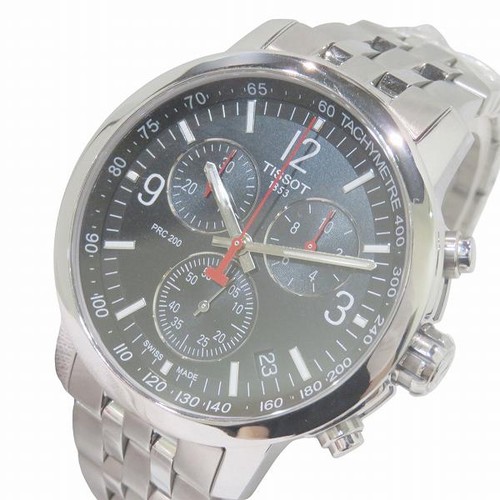 TISSOT TT114417A Quartz PRC200 Homme Montre De Japon G1103 - Photo 4 sur 9