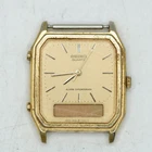 Vintage Seiko Quartz Alarm Chronograph H449-5210 Analog/Digital - Needs Battery