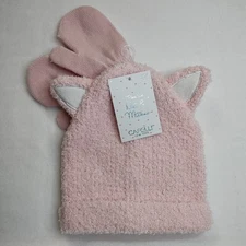 Capelli New York - Hat & Mittens Set - Pink - Ages 12-24mo