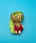 VTG 1967 Mattel Liddle Kiddles Jewelry Toy Ring Flower Locket w/Mini Doll Figure — photo 5