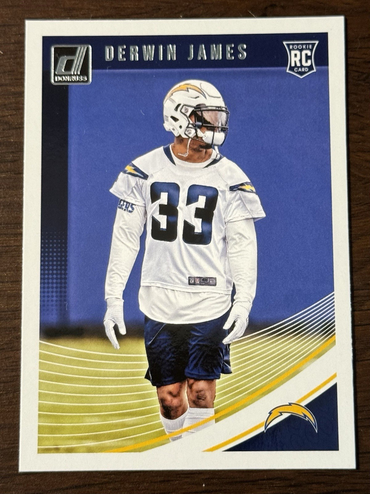 2018 Panini Donruss Derwin James #358 Base RC Los Angeles Chargers ⚡️