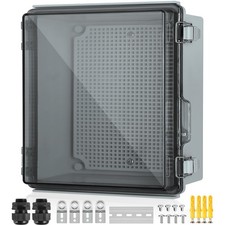 Waterproof Electrical Junction Box, IP67 Plastic Weatherproof Outdoor WiFi En...