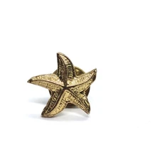 Vintage Starfish Pin Ocean Marine Coastal Nautical Beach Sea Animal Retro