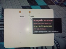 Roblox Islands 2k Pumpkin Hammer