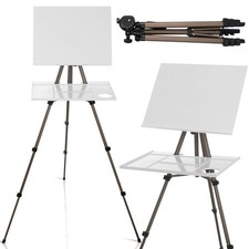 17-65 Inch Artist Watercolor Portable Easel with Sturdy Tripod Adjustable Alu...
