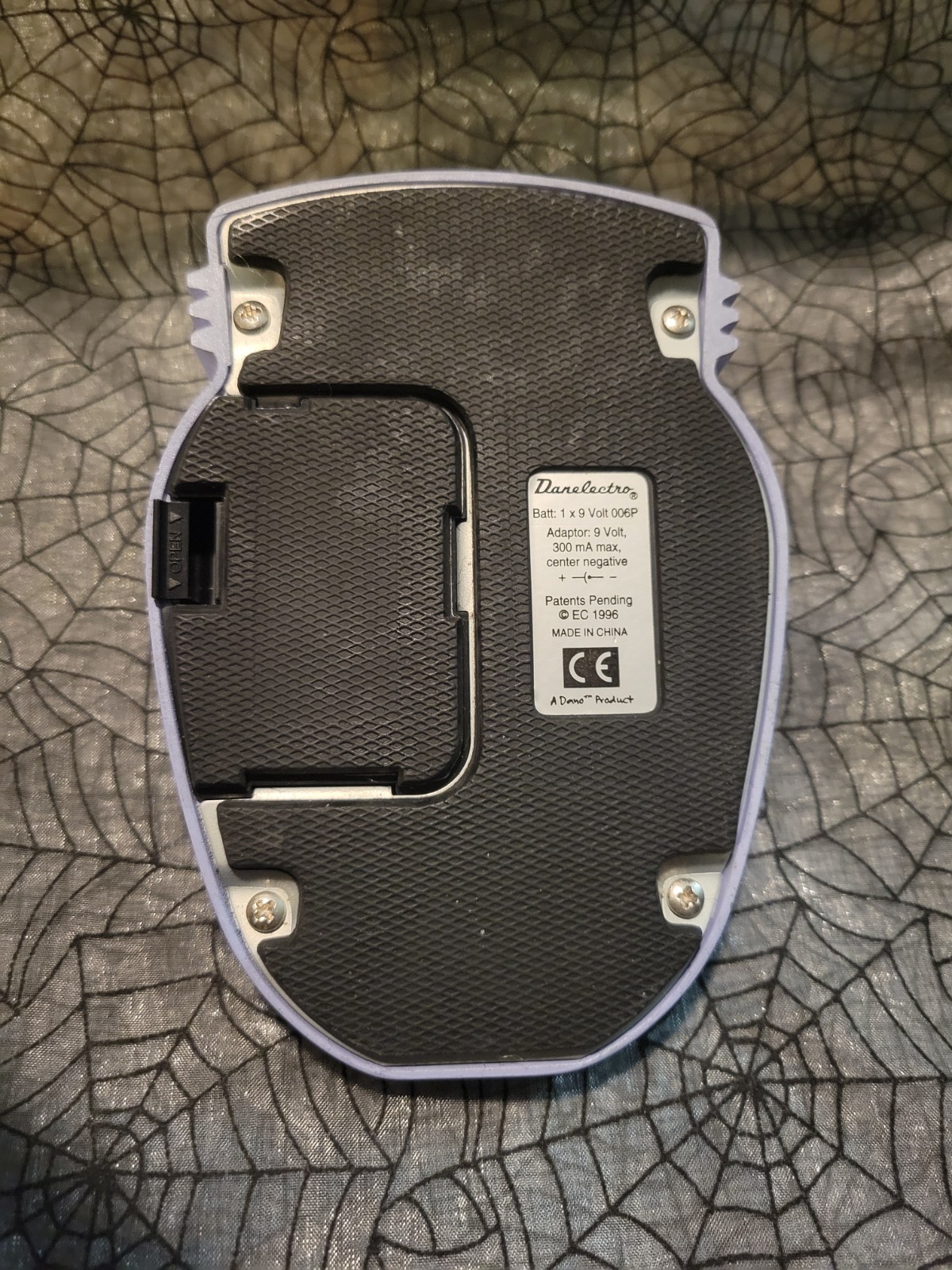 DanElectro DE-1 Dan Echo Delay Guitar Effects Pedal Metal Tested Working