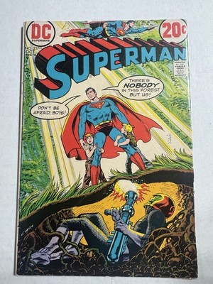 SUPERMAN #257 1972 Nick Cardy Cover CURT SWAN Art DC Comics