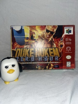 DUKE NUKEM Zero Hour (Nintendo 64 N64) CIB Complete In Box w/Manual & Tray