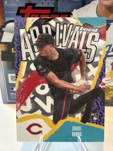 2026 Topps Finest Chase Burns Base (RAW)