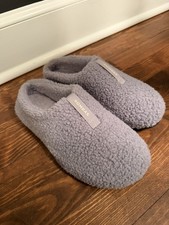 BOMBAS Women's Sunday Slipper - Nimbus Grey Size 6