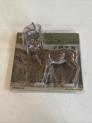 Ertl 1/6 Scale 10 Point Buck White Tailed Deer Figure Hunting GI Joe Barbie Size