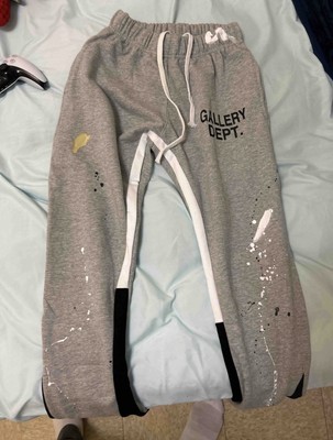 Gallery Dept Men's Painted Flare Sweat Pants Size M Grey