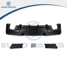 Fits 14-15 Chevy Camaro Rs Style Rear Diffuser Bumper Lip Matte Black