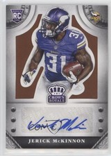 2014 Crown Royale Rookie Signatures Retail Bronze 5/99 Jerick McKinnon Auto 8p3