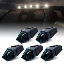 Xprite 5pcs Cab Roof Led Running Lights For Dodge Ram 1500 2500 3500 Box Truck