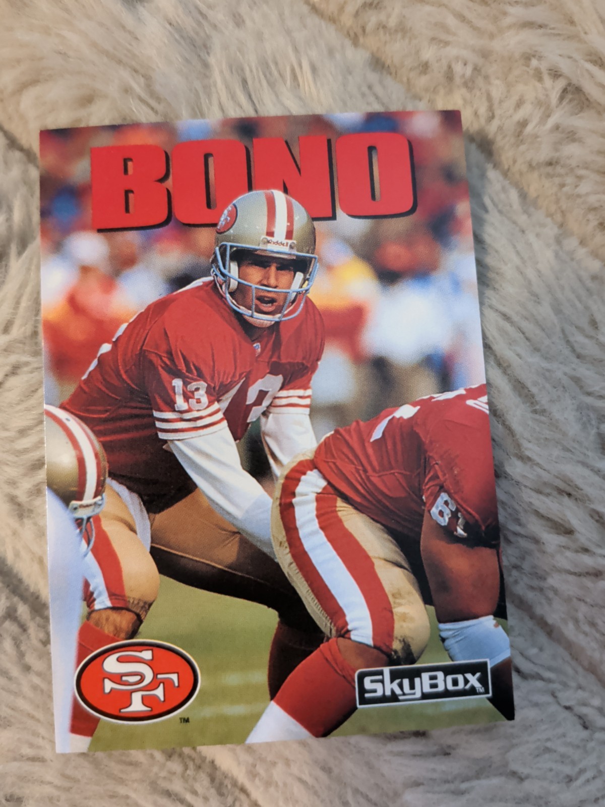 1992 Skybox Impact - Steve Bono #194 (RC)