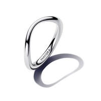 Pandora Ring 193314C00 Weite 56 Organisch Geformter Band- Ring 925/- Silber
