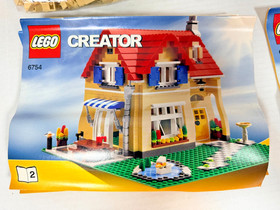 LEGO 6754 Creator 3 in 1 Family Home 100% Complete with 3 Manuals