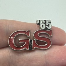 Vintage 1965 Buick Gs Red Emblem Enamel Lapel Pin 65 Grand Sport Vintage 1965 Buick Gs Red Emblem Enamel Lapel Pin 65 Grand Sport