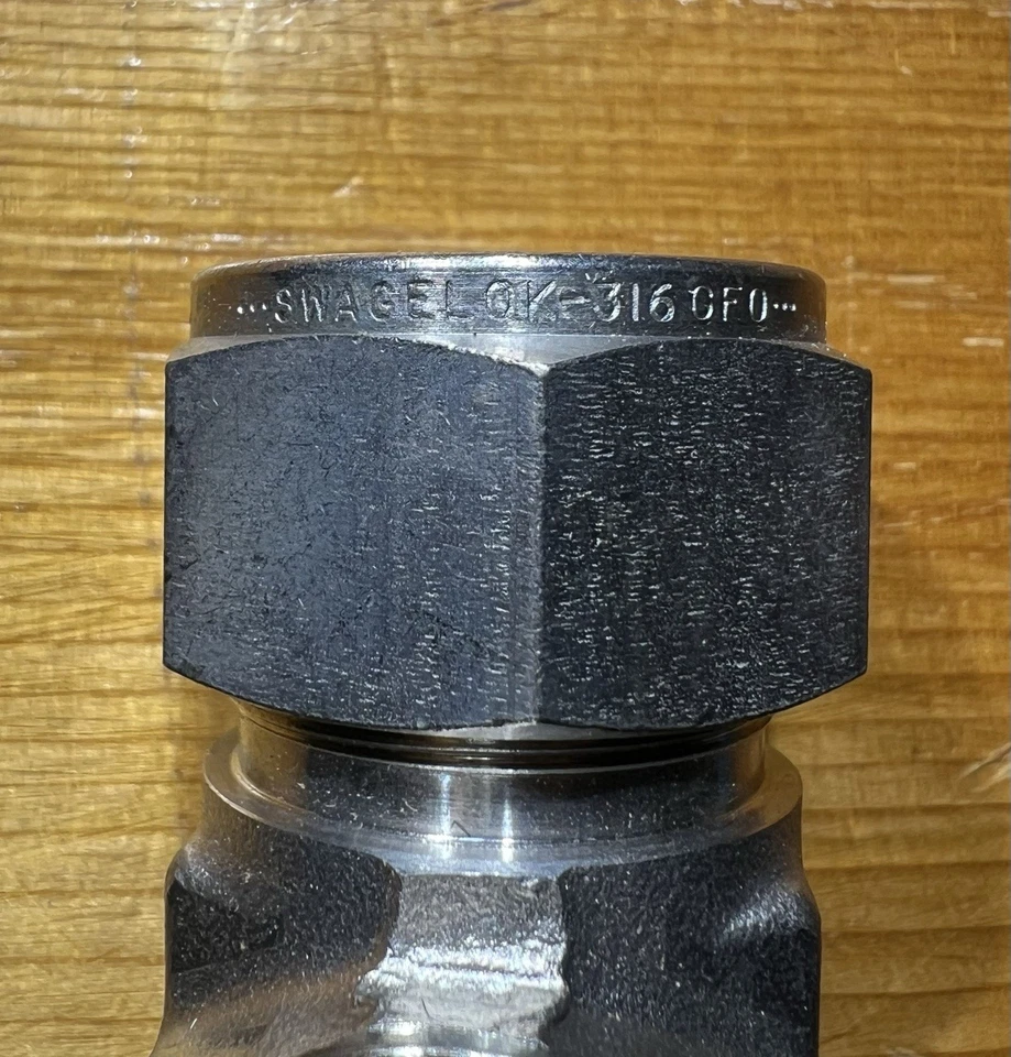 Swagelok SS-1210-3TTM New Stainless Steel Connectors 5 Tee Fittings - Image 4 of 4