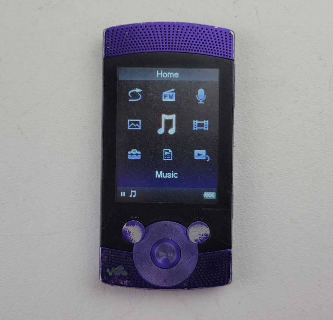 Sony Walkman NWZ-S544 - 8GB - Purple - Digital Media MP3 Player