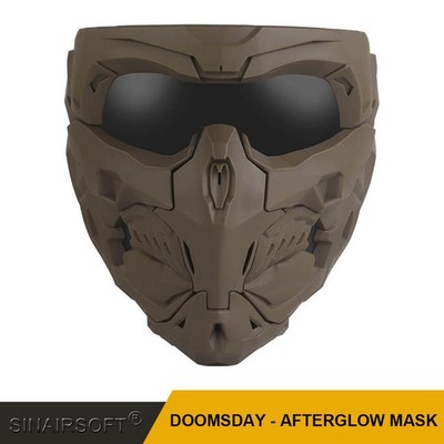 Taktische Maske Airsoft Cosplay Jagd Magnetic Adsorption Armor Verstellbar Maske