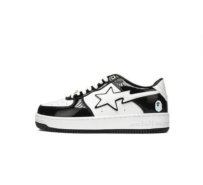 Brand New White And Black Bape Sta Size 9