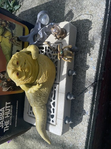 Kenner 1983 Return of the Jedi Star Wars Jabba the Hutt Action Playset Great Box - Picture 2 of 24