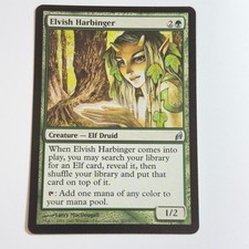 Elvish Harbinger 207 U Lorwyn Magic the Gathering MTG LP