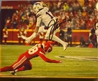 Autographed 8x10 Photo Buffalo Bills Josh Allen Hurdling KC Chiefs Sneed