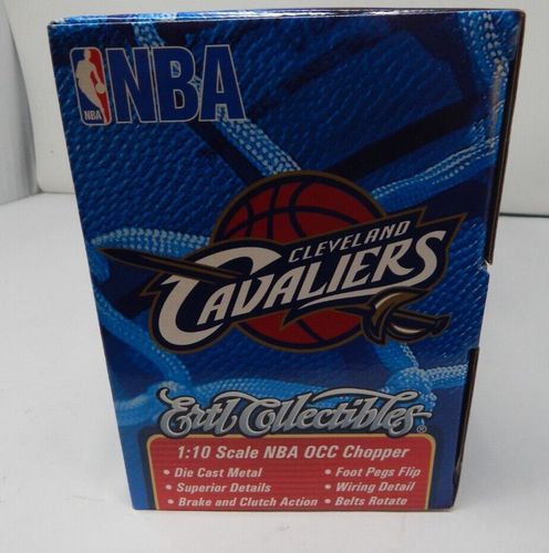 Cavaliers NBA Basketball 1:10 OCC Chopper - Spielzeug Diecast Motorrad Ertl 2005 HT - Bild 5 von 6