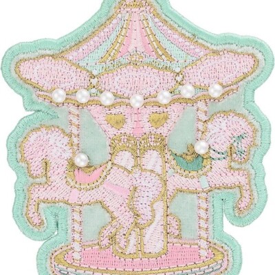 NEW Stoney Clover Lane LARGE Carousel CHERRY ON TOP COLLECTION Pearls PATCH
