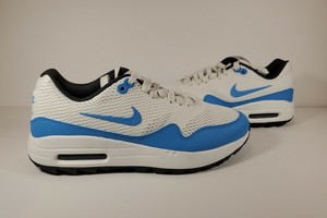 Nike Air Max 1 G Sapatos De Golfe Tênis Masculino Branco/Azul Universidade tamanho CI7576-101 | eBay