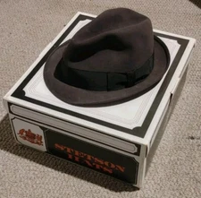 Stetson Open Road 3X Beaver Fedora Hat w/ Box Size 6 7/8