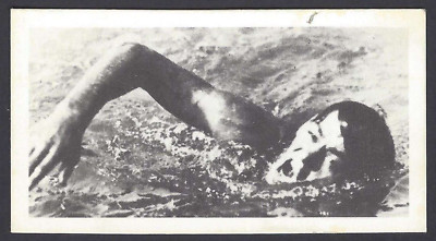 BROOKE BOND - OLYMPIC GREATS - #25 JOHNNY WEISSMULLER, SWIMMING