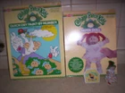 VINTAGE CABBAGE PATCH KIDS LOT PAPERDOLLS, PAINT BY  NUMBER, PIN , SM DOLL 1983