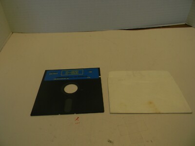VTG COMMODORE 64/128 2 ON ONE BMX TRIALS GAME DISK W/O MANUAL USED UNTESTED