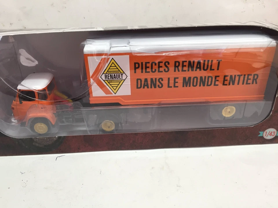 Saviem SM 8 T Renault 1:43 Rimorchio del camion Ixo altaya Diecast - Immagine 2 di 2