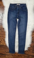 Levi's Women's 721 High Rise Skinny Medium Wash Stretch Jeans Size 26