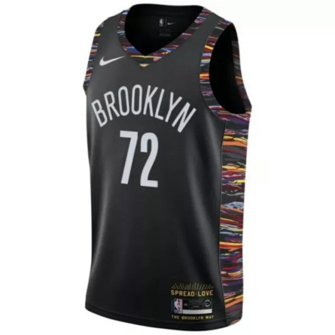 Nike NBA Brooklyn Nets Swingman Jersey Notorious Biggie 72 CD7062