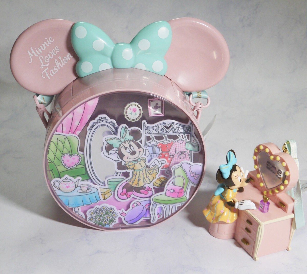 MINNIE ミニー ロケット88 / ライトメロウ シティポップ 自主盤 Tokyo Disney Resort Minnie Mouse Disney Popcorn bucket & Mini