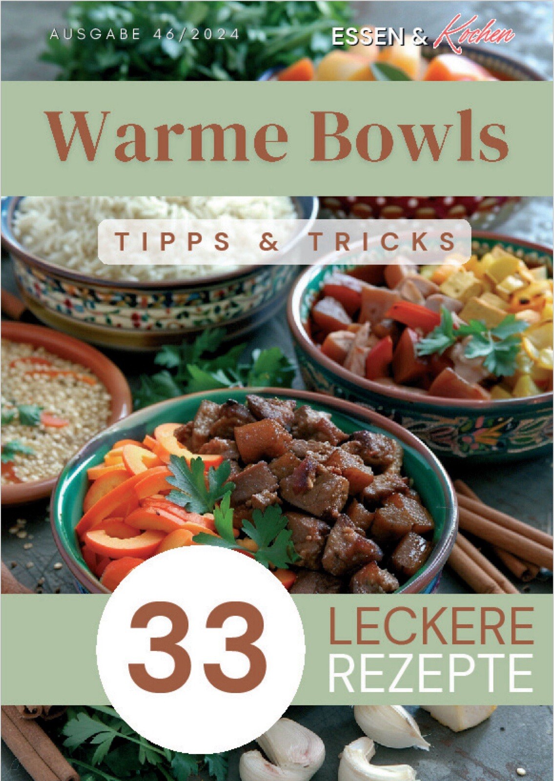 Warme Bowls – Dein digitales Rezeptbuch mit 33 unwiderstehlichen Ideen!