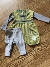 Tea Collection Dress Baby Girl Size 6-12 mo Long Sleeve Tunic