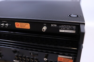 COMBO Vintage Luxman Stereo Amplifier Model 5L15 & Reamp 5F70