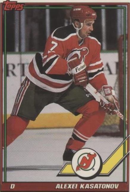 1991-92 Topps - Alexei Kasatonov #439 - 1 of 1