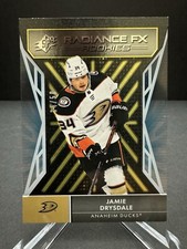 Jersey Print 34/50 2021-22 Upper Deck SPX Jamie Drysdale Radianxe FX Rookies