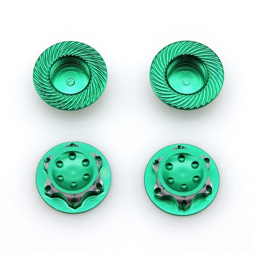 4PCS Alloy Wheel Hub Cover Antidust Cover hex Nut Adapter For 1/8 RC Model car - Picture 8 of 22